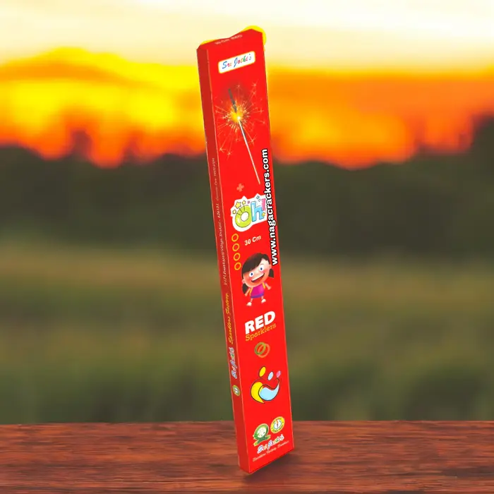 30cm Red Sparklers (5PCS)