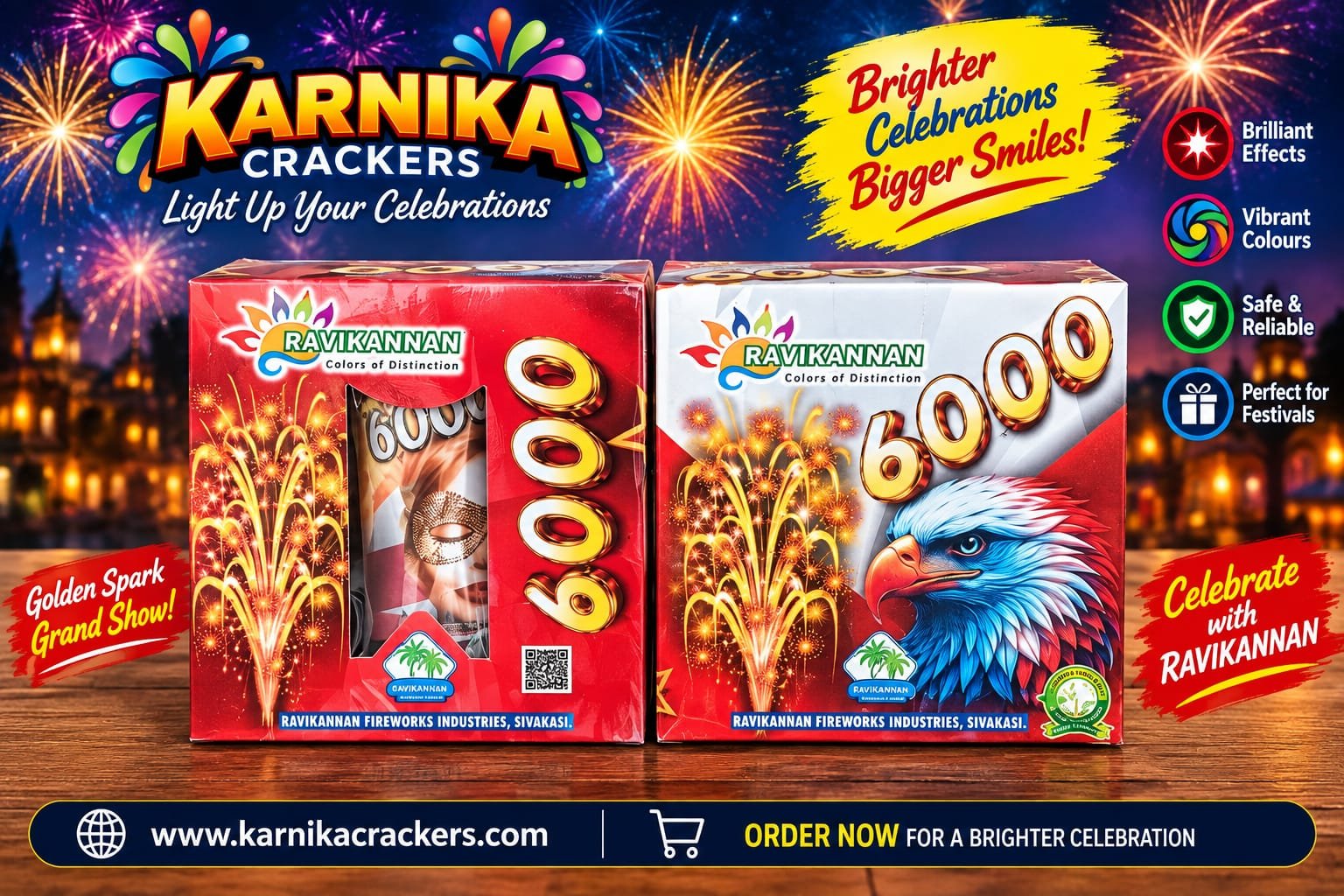 6000 Crackling Fountain (1Pcs)