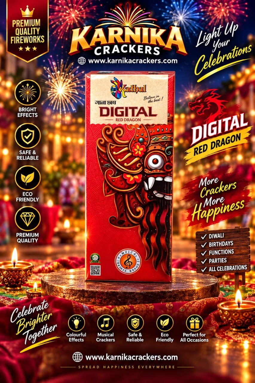Digital Red Dragon Bomb (10Pcs)