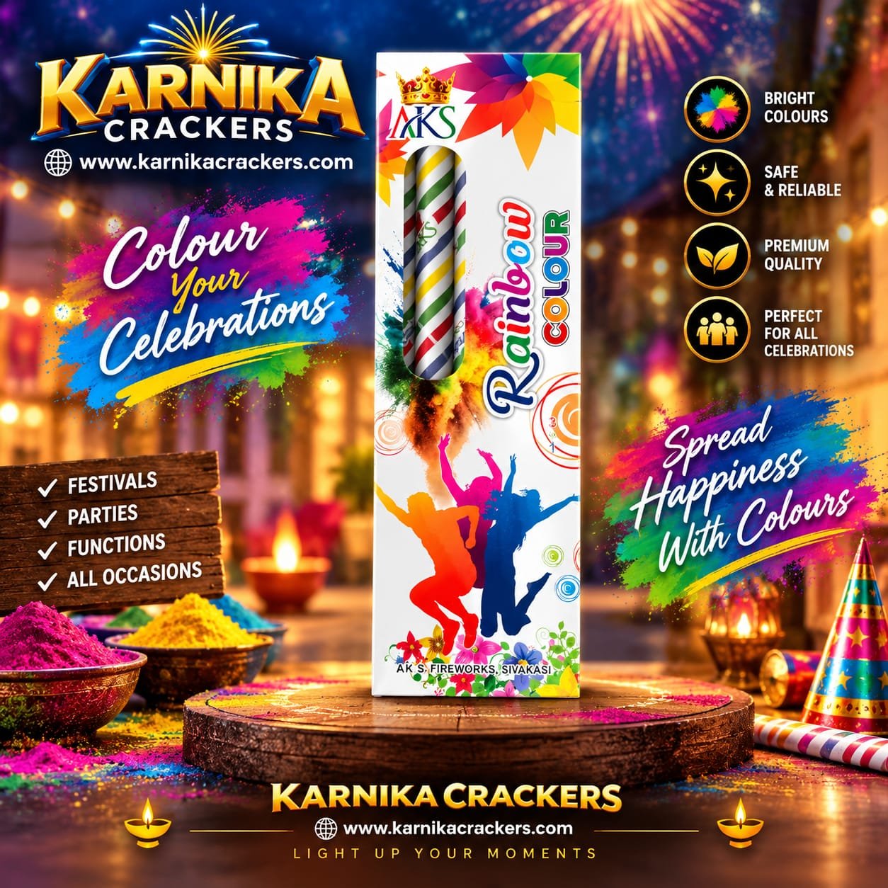 Color Smoke Multi Color (3PCS)