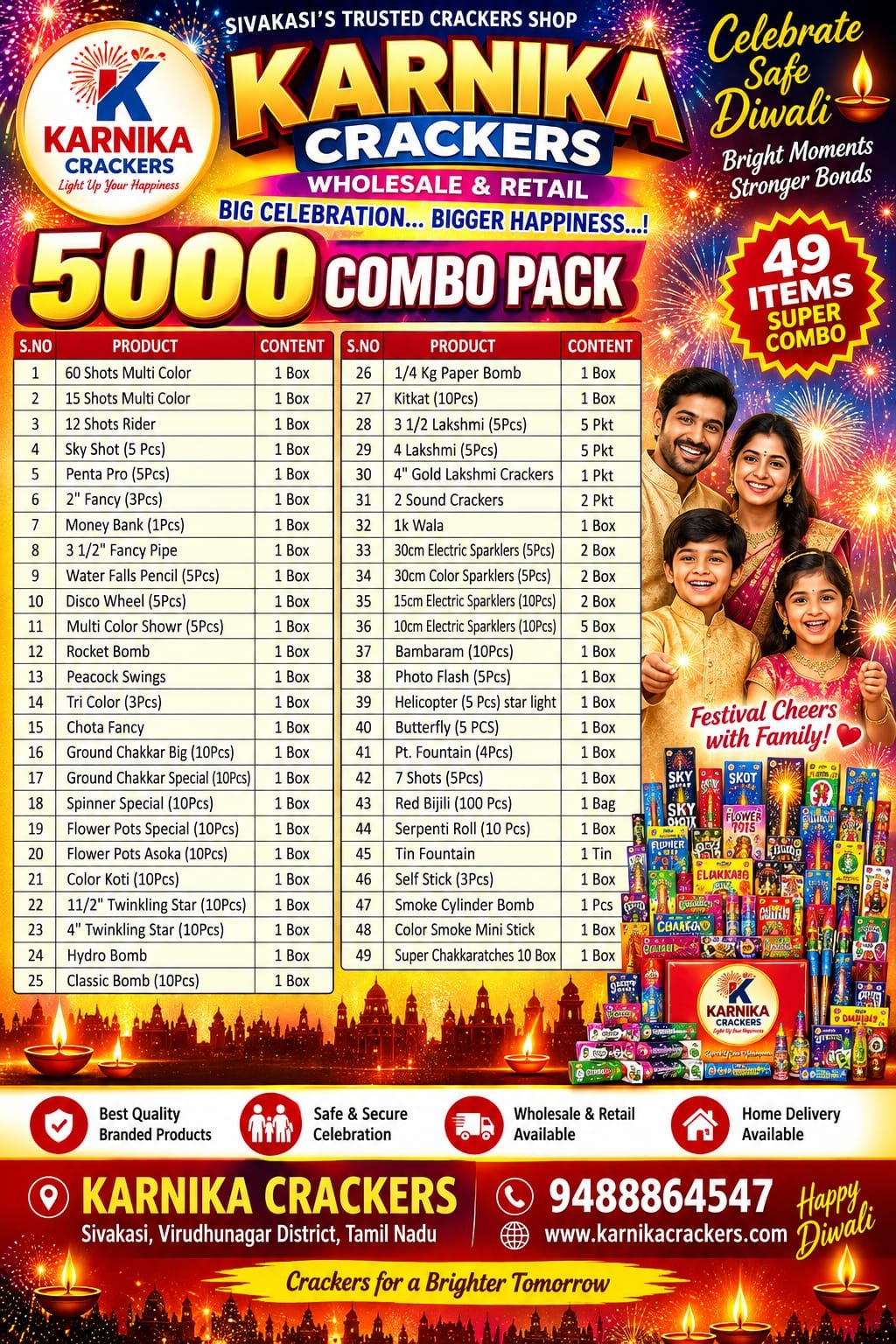 FAMILY PACK 5000
