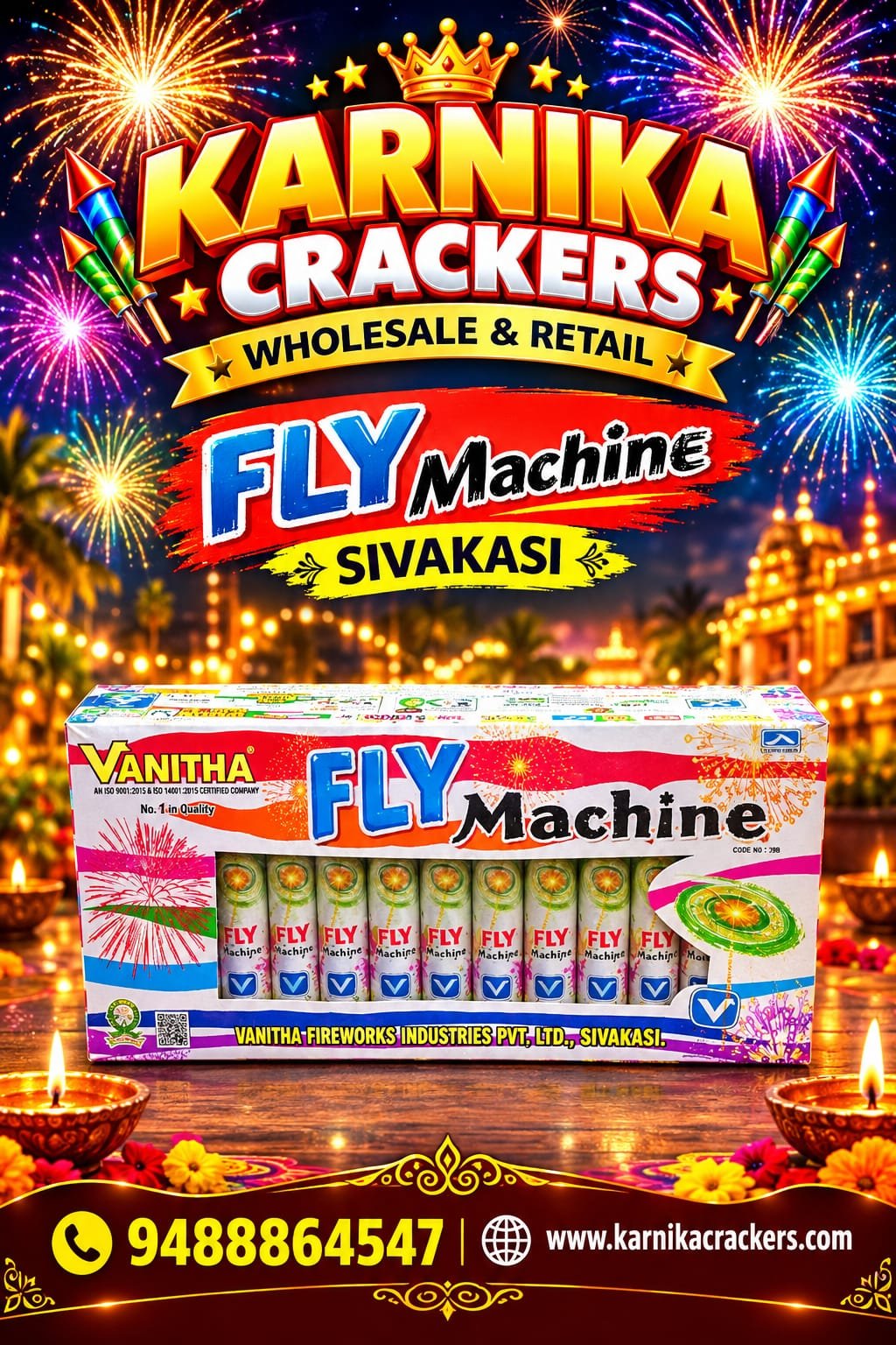 Fly Machine(chakkar fly in green)