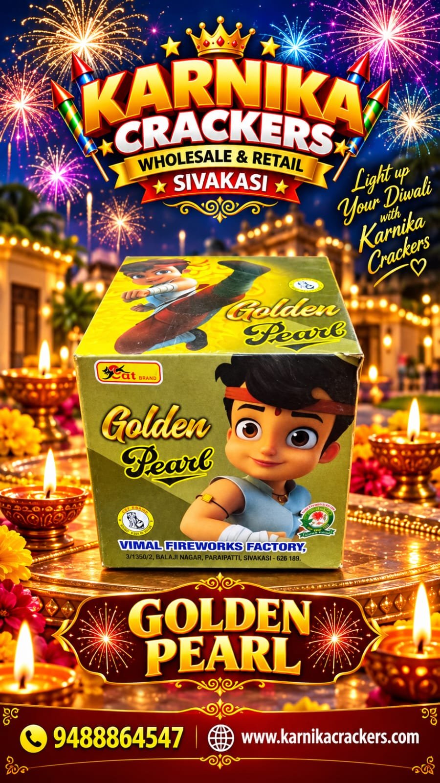 Golden Pearl/Spy Magic(Gold fountain & Jumping Chakkar)