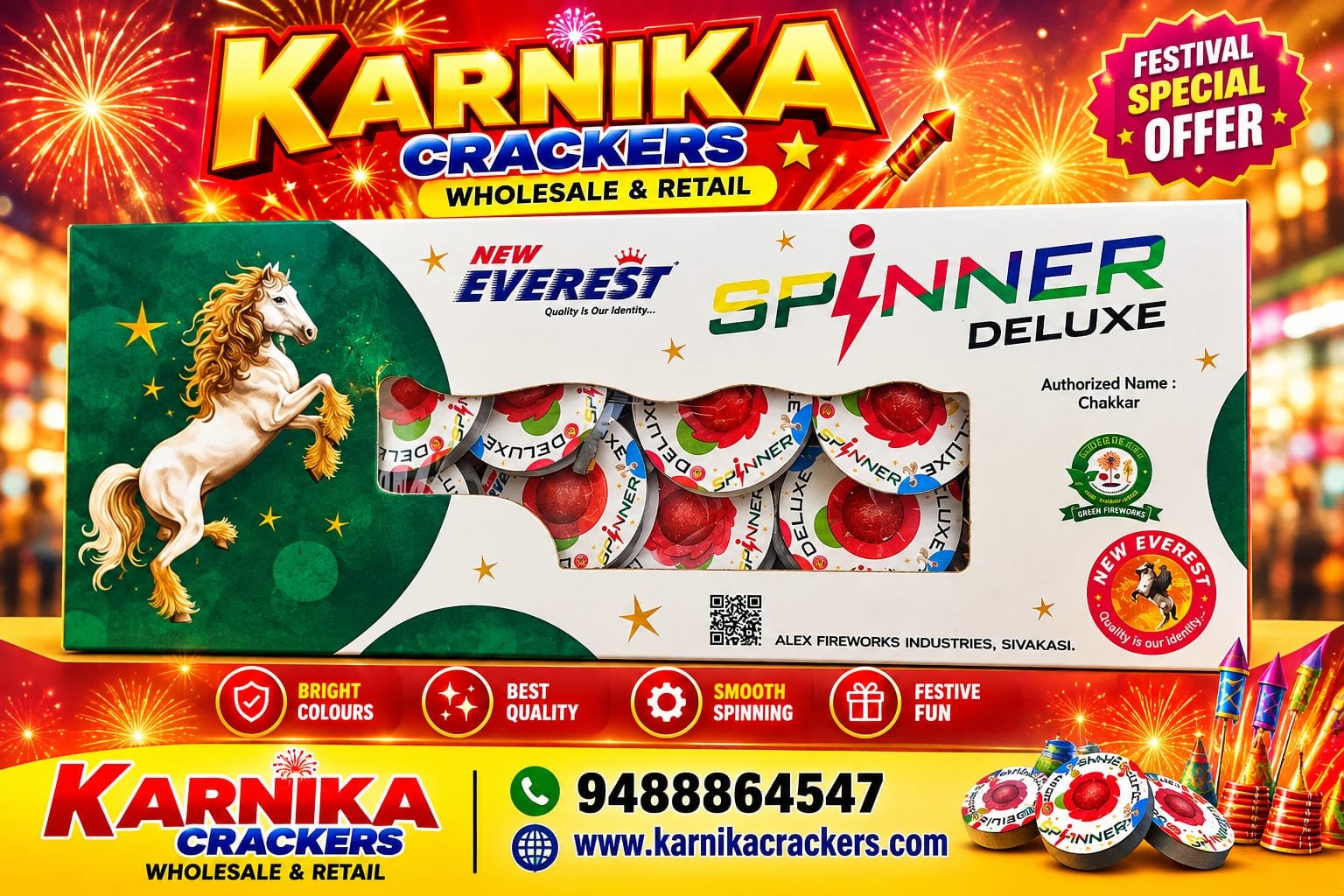 Spinner Chakkar Deluxe (10Pcs)